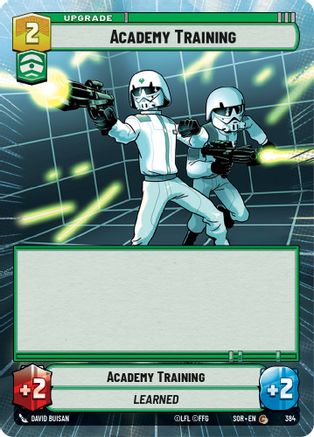Academy Training (Hyperspace) (384) - SOR - Common - Foil