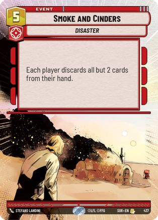 Smoke and Cinders (Hyperspace) (437) - SOR - Rare