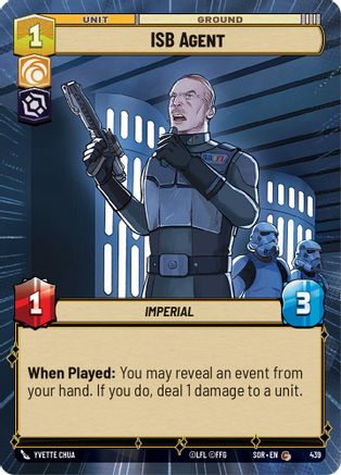 ISB Agent (Hyperspace) (439) - SOR - Common