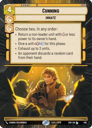 Cunning (Hyperspace) (465) - SOR - Legendary