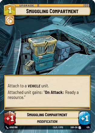 Smuggling Compartment (Hyperspace) (476) - SOR - Uncommon - Foil