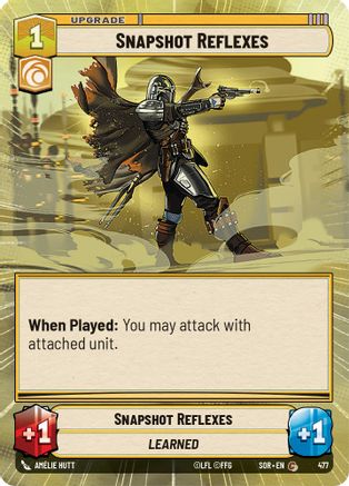 Snapshot Reflexes (Hyperspace) (477) - SOR - Common - Foil