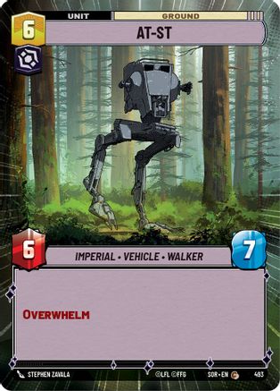 AT-ST (Hyperspace) (493) - SOR - Common