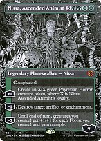 Nissa, Ascended Animist (ONE-339) - mythic: (Showcase) (Borderless)