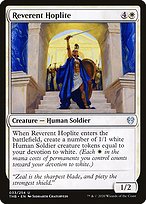 Reverent Hoplite (THB-033) - uncommon - Foil