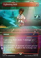 Lightning Bolt (SLD-1638★) - rare (Borderless) - Foil