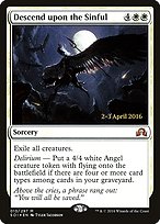 Descend upon the Sinful (PRE-13S) - mythic - Foil