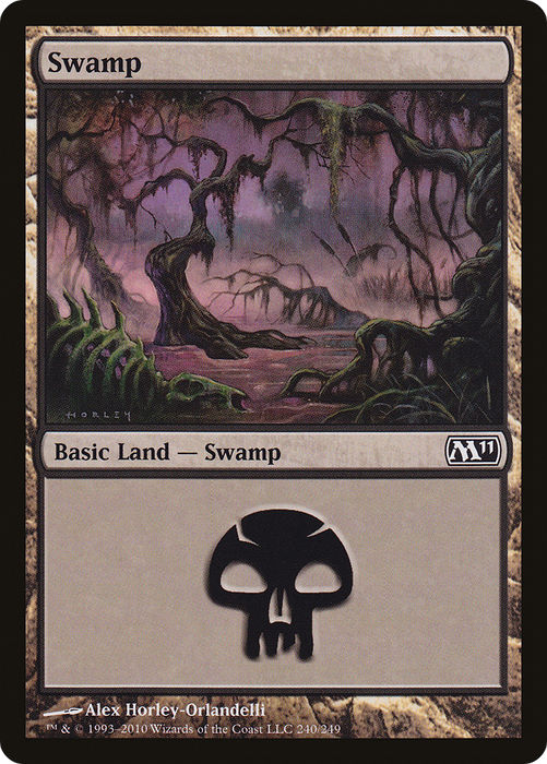 Swamp (M11-240) - common - Foil