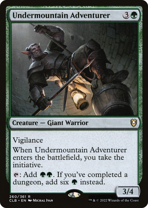 Undermountain Adventurer (CLB-260) - rare