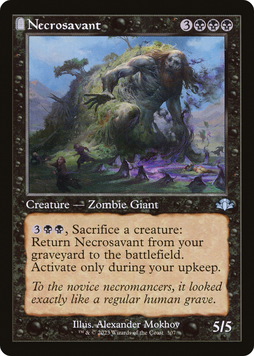 Necrosavant (DMR-307) - uncommon: (tombstone)