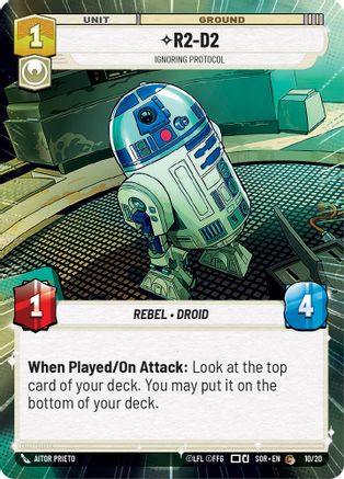 R2-D2 - Ignoring Protocol (Hyperspace) (10/20) - SORWPP - Common