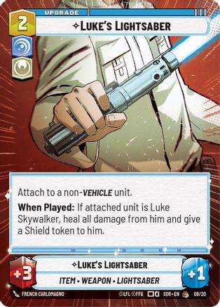 Luke's Lightsaber (Hyperspace) (08/20) - SORWPP - Common