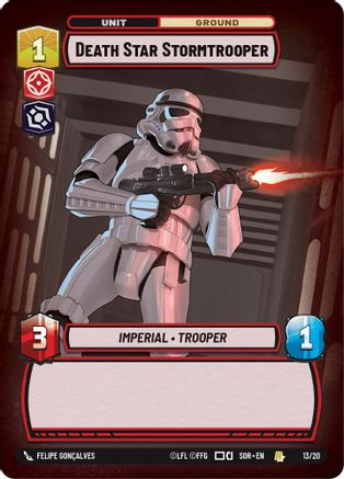 Death Star Stormtrooper (13/20) - SORWPP - Rare