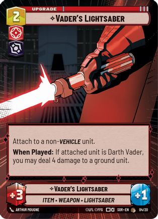 Vader's Lightsaber (Hyperspace) (04/20) - SORWPP - Common