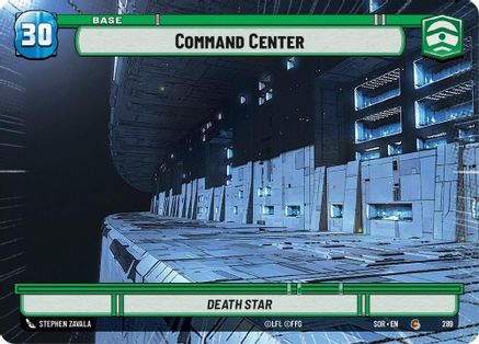 Command Center // Shield (Hyperspace) (289 // T04) - SOR - Common