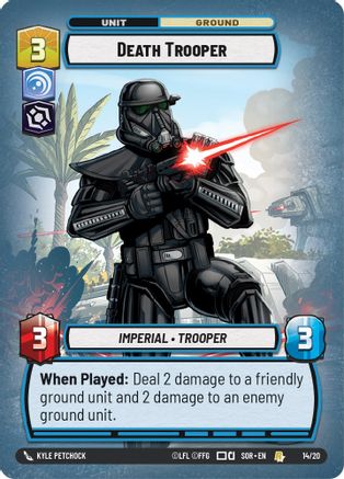 Death Trooper (14/20) - SORWPP - Rare