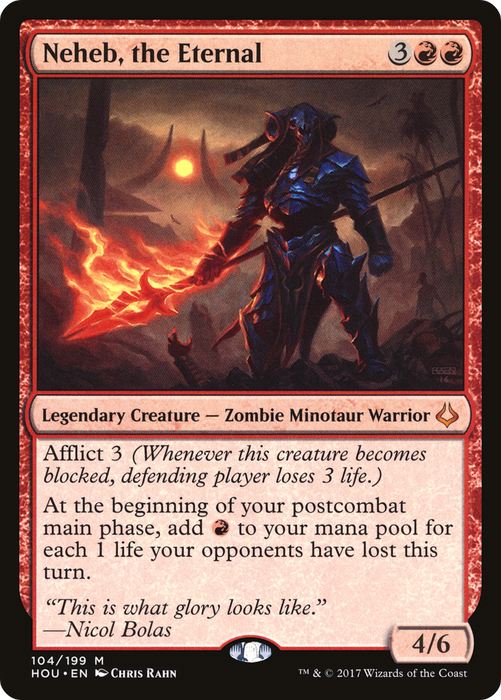 Neheb, the Eternal (HOU-104) - mythic - Foil