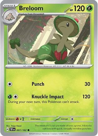 Breloom (007/162) - STF  - Common