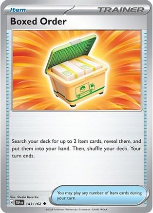 Boxed Order (143/162) - STF  - Uncommon