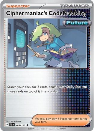 Ciphermaniac's Codebreaking (145/162) - STF  - Uncommon - Reverse Holofoil