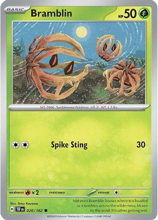 Bramblin (020/162) - STF  - Common - Reverse Holofoil