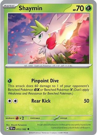 Shaymin (013/162) - STF  - Uncommon