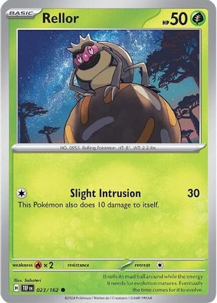 Rellor (023/162) - STF  - Common - Reverse Holofoil
