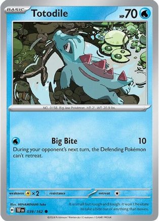 Totodile (039/162) - STF  - Common