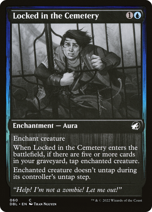 Locked in the Cemetery (DBL-060) - common - Foil