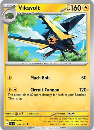 Vikavolt (056/162) - STF  - Uncommon - Reverse Holofoil