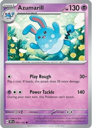 Azumarill (065/162) - STF  - Common
