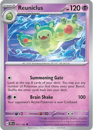 Reuniclus (072/162) - STF  - Uncommon