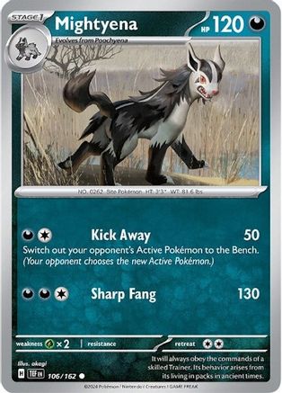 Mightyena (106/162) - STF  - Common