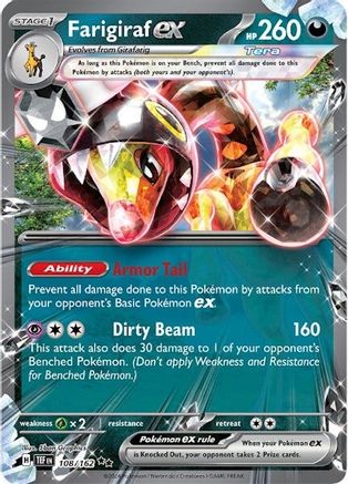 Farigiraf ex (108/162) - STF - Double Rare - Holofoil
