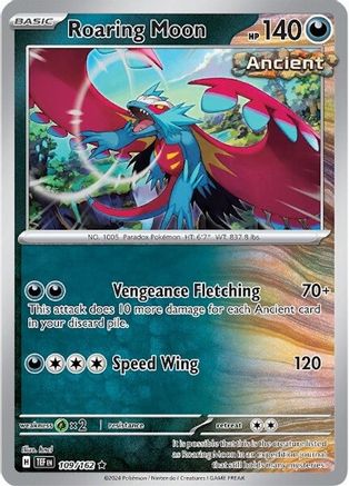 Roaring Moon (109/162) - STF - Rare - Holofoil