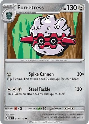 Forretress (110/162) - STF  - Uncommon
