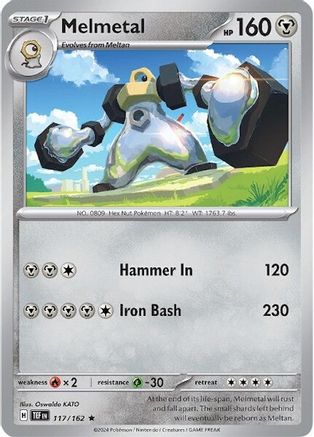 Melmetal (117/162) - STF  - Rare - Reverse Holofoil