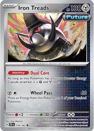 Iron Treads (118/162) - STF  - Uncommon - Reverse Holofoil