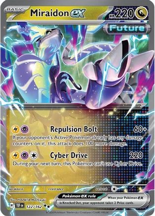 Miraidon ex (122/162) - STF  - Double Rare - Holofoil