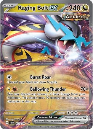 Raging Bolt ex (123/162) - STF - Double Rare - Holofoil