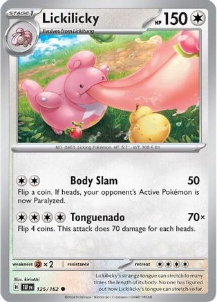 Lickilicky (125/162) - STF  - Common