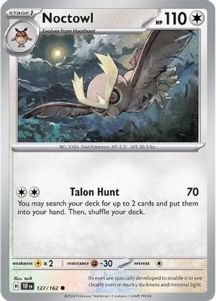 Noctowl (127/162) - STF  - Common