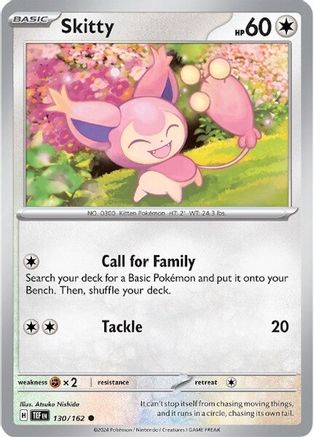 Skitty (130/162) - STF  - Common