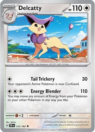 Delcatty (131/162) - STF  - Uncommon - Reverse Holofoil