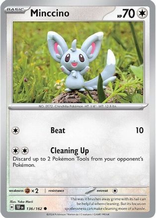 Minccino (136/162) - STF  - Common