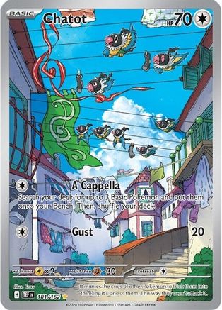 Chatot (181/162) - STF  - Illustration Rare - Holofoil