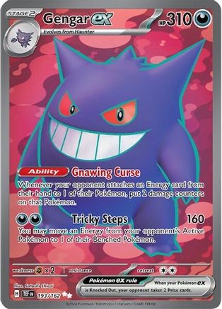 Gengar ex (193/162) - STF  - Ultra Rare - Holofoil