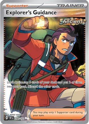 Explorer's Guidance (200/162) - STF  - Ultra Rare - Holofoil