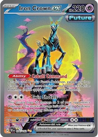 Iron Crown ex (206/162) - STF  - Special Illustration Rare - Holofoil