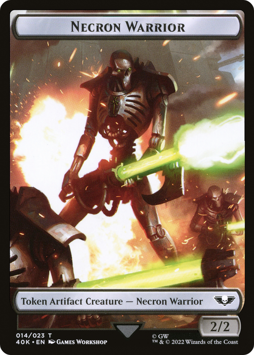 Necron Warrior (T40K-014) - common